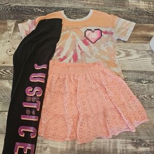 Girls justice set size L (14-16)